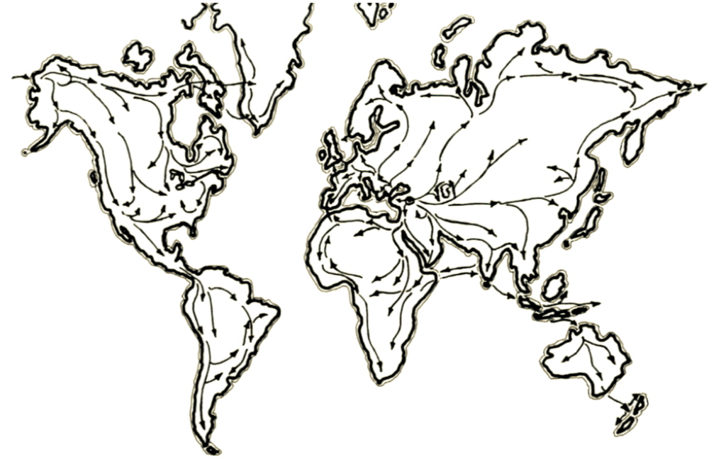 Mapa de migracions